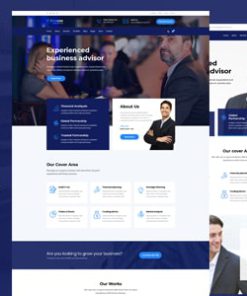 Dizzcox - Consulting Business WordPress Theme