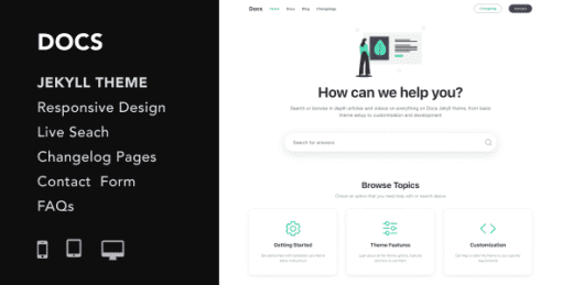 Docs - Responsive Documentation | Manual Jekyll Theme