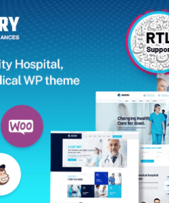 Doctery - Hospital and Healthcare WordPress Theme + RTL