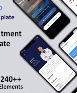 Doctor Appointment Booking Android App + Doctor Appointment iOS App Template Flutter | DoctorPro