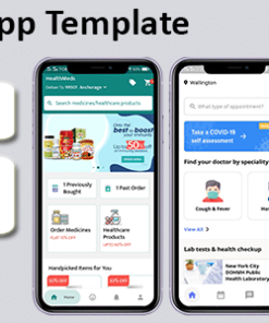 Doctor Appointment Booking App + Online Pharmacy App + Delivery Boy App Template in Flutter | 3 Apps