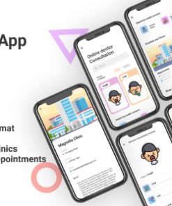 Doctor Consultation App with Web Admin Panel and CMS