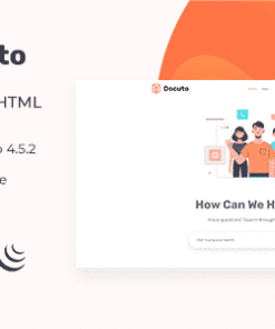 Docuto - Documentation HTML Template