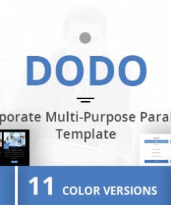 DODO - Corporate Multi-Purpose Parallax Template