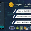 Dogecoin Miner App with Admin Panel and Unity Ads