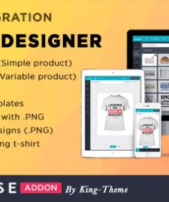 Dokan Integrate & Design Launcher Addon for LUMISE Product Designer