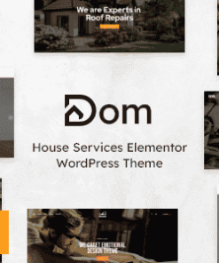 Dom - House Services Elementor WordPress Theme