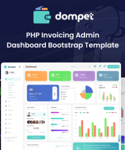 Dompet - PHP Payment Admin Dashboard Template