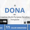 DONA - Creative Multi-Purpose Parallax Template