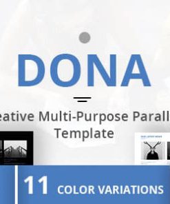 DONA - Creative Multi-Purpose Parallax Template