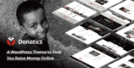 Donatics - Charity & Fundraising WordPress Theme