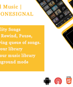 Download & Play Music with Build in Music Player | FAN | ADMOB | ONESIGNAL