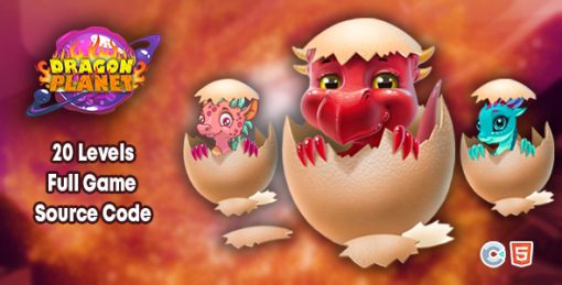 Dragon Planet (HTML5 - Construct 3)