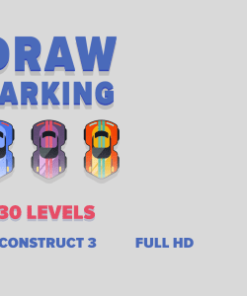 Draw Parking - HTML5 Game (Construct3)