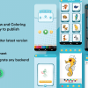 Drawing : Learn to Draw and Coloring book with admin panel ready to publish