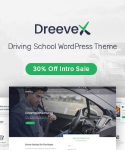 DreeveX – Driving School WordPress Theme