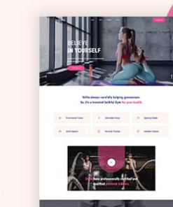 Drilla - Gym Fitness HubSpot Theme