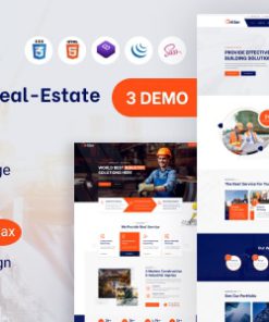 Driller - Construction & Real Estate Company HTML Template