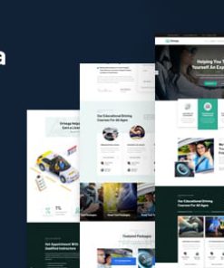 Drivega - Driving School HubSpot Theme