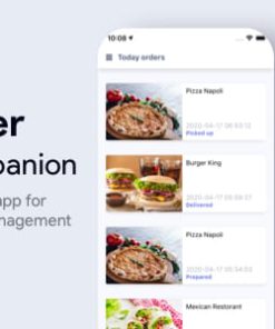 Driver Companion App for FoodTiger Delivery