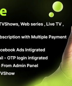 DTLive - Flutter App (Android - iOS - Website - AndroidTV) Movies - TV Series - Live TV Channel OTT