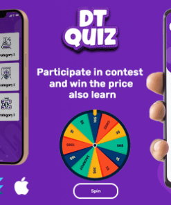 DTQuiz - Online Quiz Flutter Full Application | Laravel Admin Panel