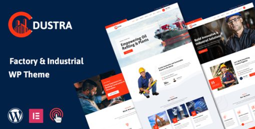 Dustra- Factory Industrial WordPress Theme