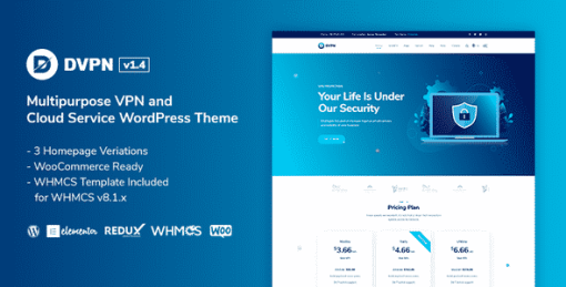DVPN | Multipurpose VPN WordPress Theme
