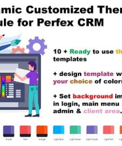 Dynamic Customized Theme Module for Perfex CRM