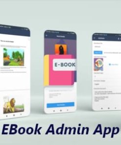 E-Book admin app Flutter  With Firebase Firestore