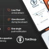 E-commerce  Live Shopping and Auction - TokShop