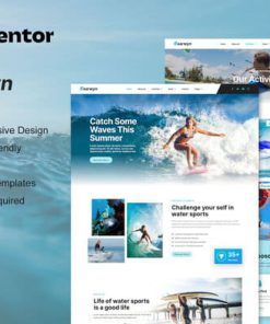 Earwyn - Water Sports & Surfing Elementor Pro Template Kit