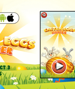 Easter Eggs Hunter Game - Collect The Eggs (Construct 3 | C3P | HTML5) Easter Game