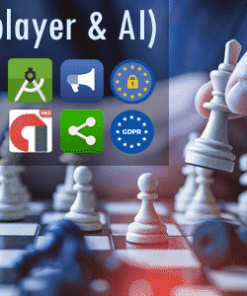 Easy Chess (2 player & AI mode) - AdMob + Facebook Ads + Share with Friends + Optimized Performance