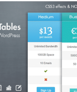 Easy Pricing Tables WordPress Plugin