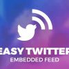 Easy Twitter Embedded Feed