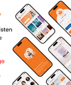 Ebooks Reader and Audiobooks Listen App template in Flutter | StoryTime | Multi Language