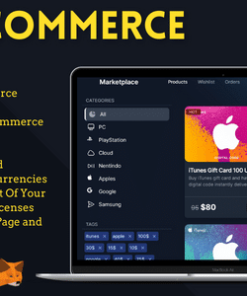 Ecommerce Addon for Bicrypto - Digital Products, Wishlist, Licenses