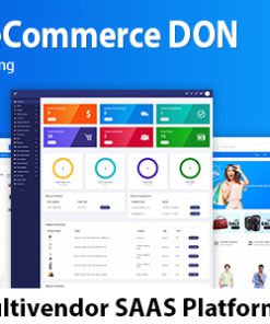 eCommerce DON - SAAS Multivendor and Single Online Store Platform