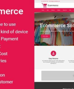 Ecommerce - Responsive Ecommerce Business Management Script