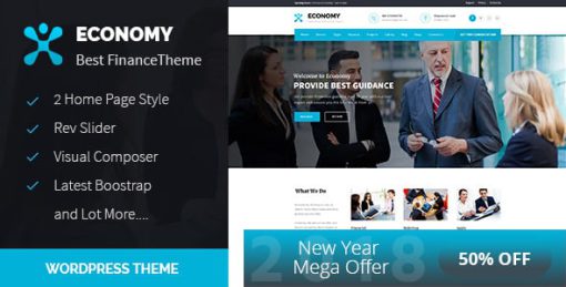 Economy - Finance & Business WordPress Theme