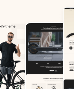 Ecoride | EV Bike Single Product Shopify Theme