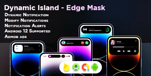 Edge Mask - Dynamic Island - iOS 16 | Dynamic Spot