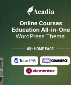 Education WordPress Theme For University & Online Course - Acadia