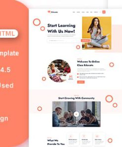 Educato - Online Education HTML Template