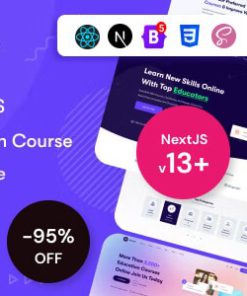 Educrat - Online Courses & Education React NextJs Template