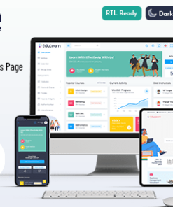 Edulearn - Education Learning Management System Admin Template