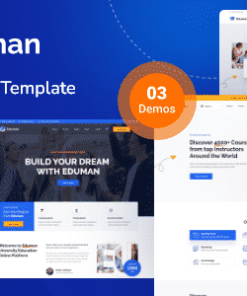 Eduman - Education & Online Courses HTML Template