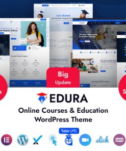 Edura – Online Courses & Education WordPress Theme