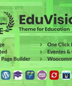 Eduvision - Online Course Multipurpose Education WordPress Theme